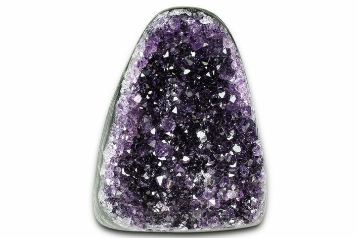 Free-Standing Dark Amethyst Crystal Cluster - Uruguay #373185